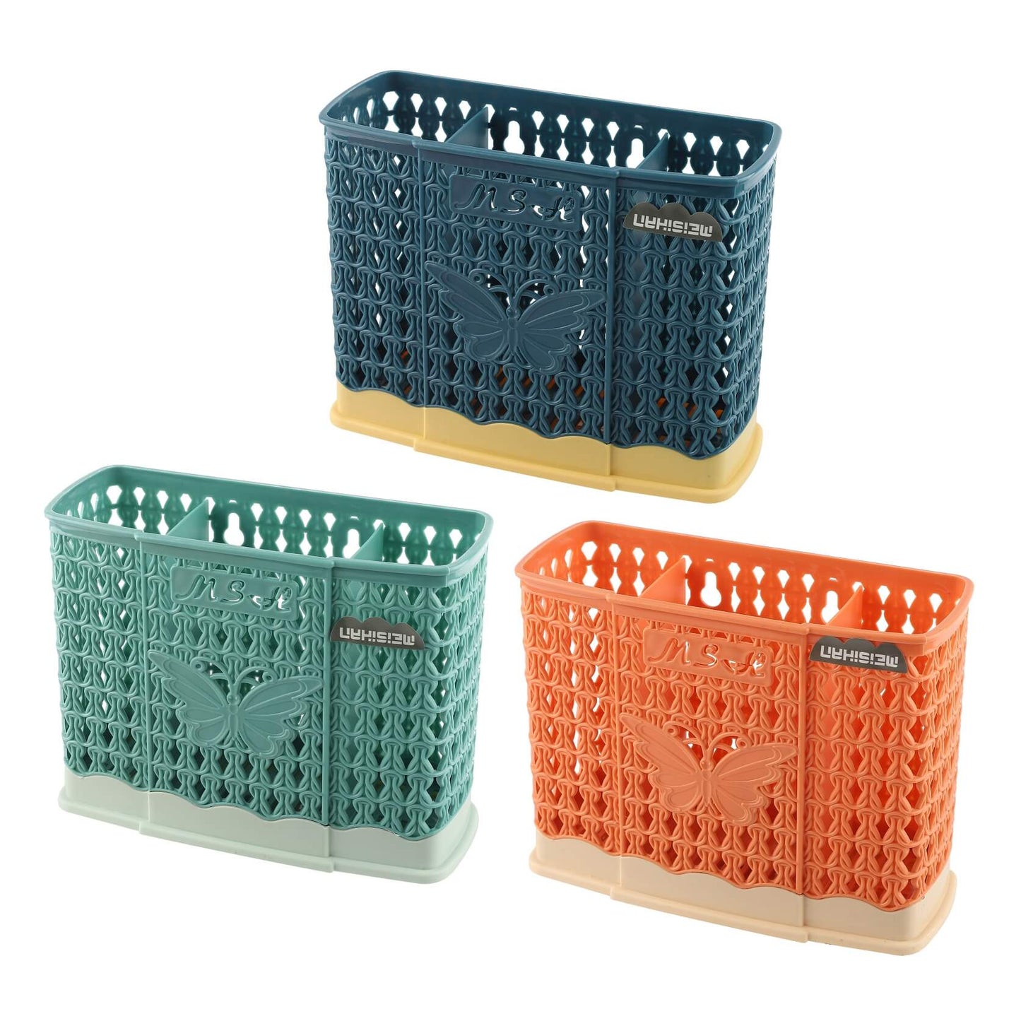 Plastic Kitchen Untensils Holder
