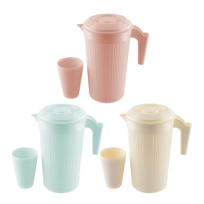 Water Jug & 4pcs Cups