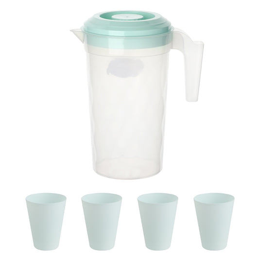 Water Jug & 4pcs Cups